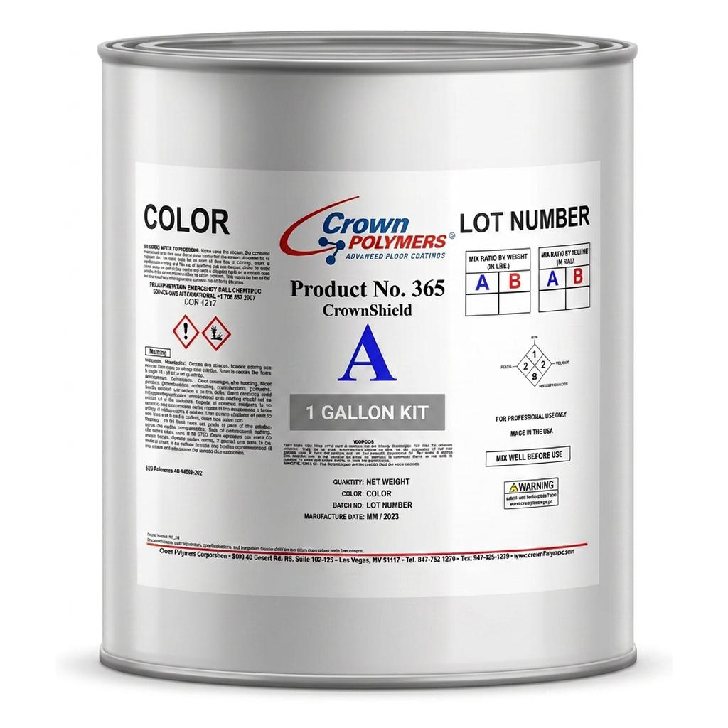 CrownShield 365 Epoxy — Clear container
