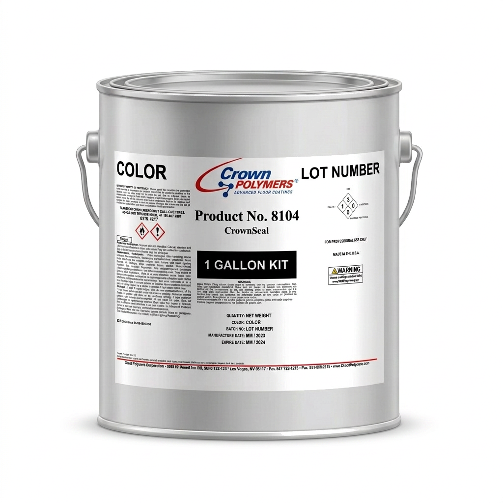 CrownSeal 8104 Ceramic TopCoat — Clear container