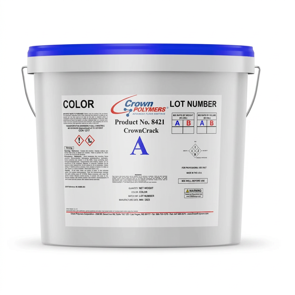 CrownCrack 8421 MVB Epoxy Gel — Pigmented container